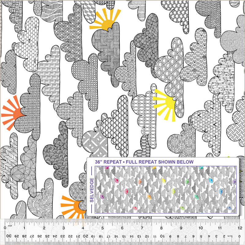 Foundation 2 - Head In The Clouds - 108" WideBack - 52890W-2DES