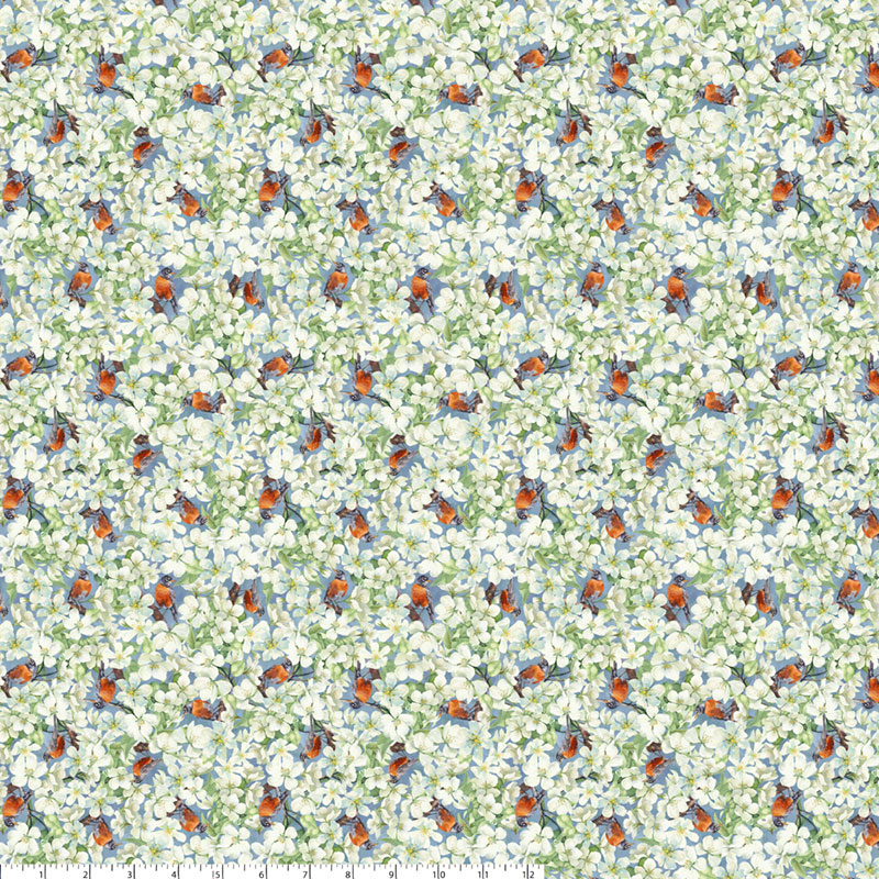 Michigan Shop Hop 2025 - Spring Birds & Blooms - Blossom - 54621-4
