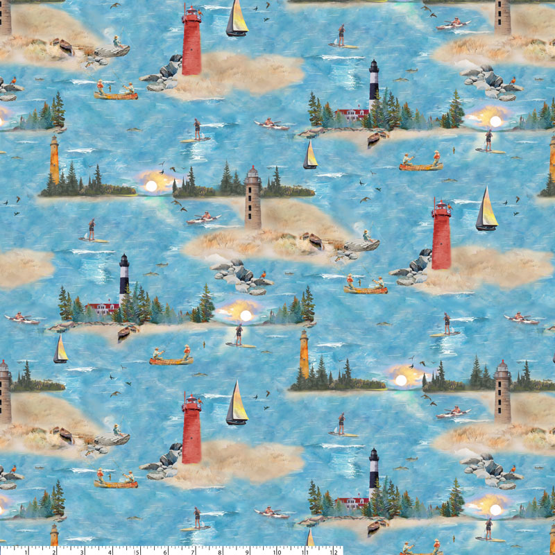 Michigan Shop Hop 2025 - Summers on the Lake - Waterside - 54622-2