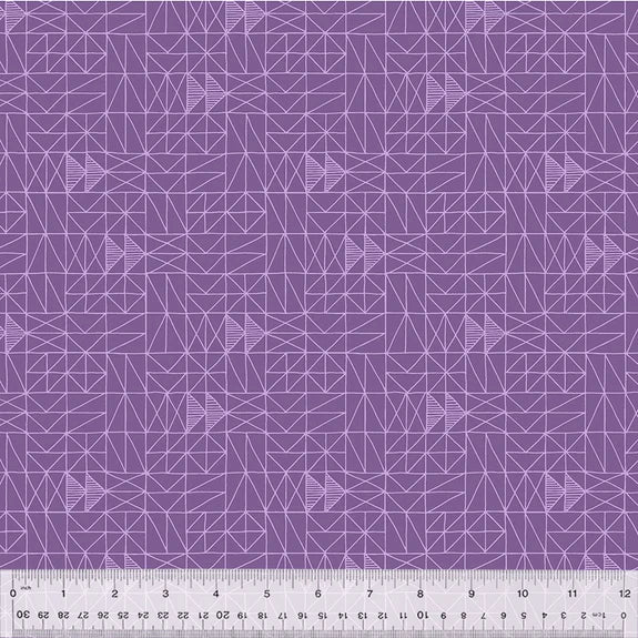 Foundation 2 - Patchwork - Purple - 54639-14