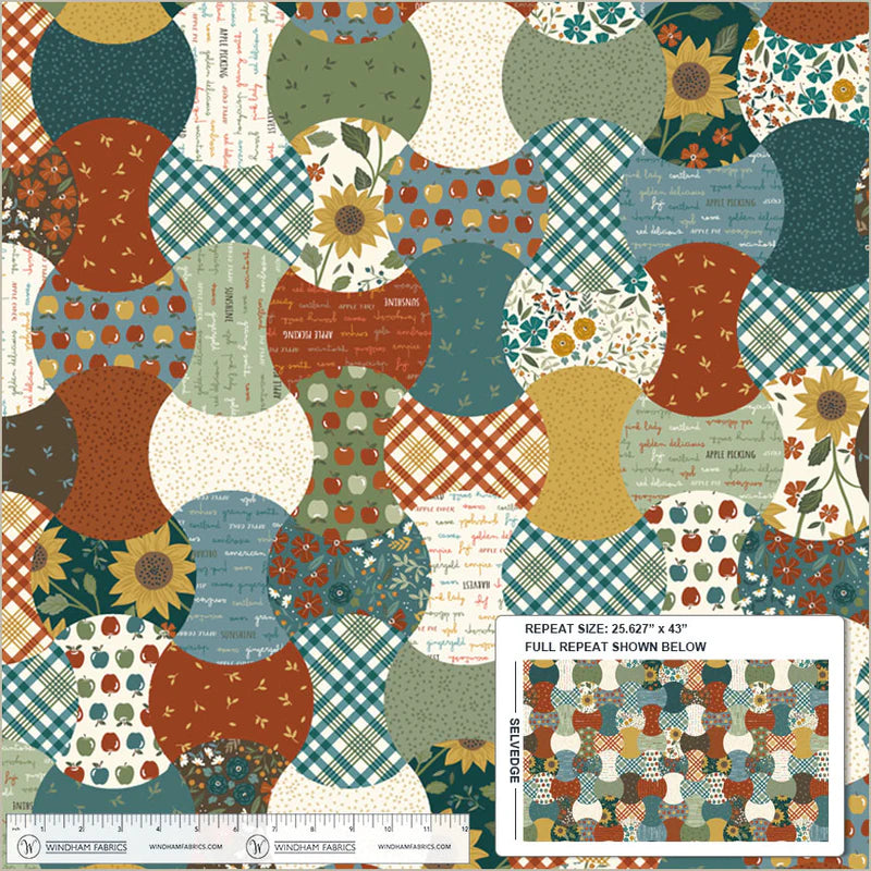 Honeycrisp - Apple Core Wholecloth - 55190D-1