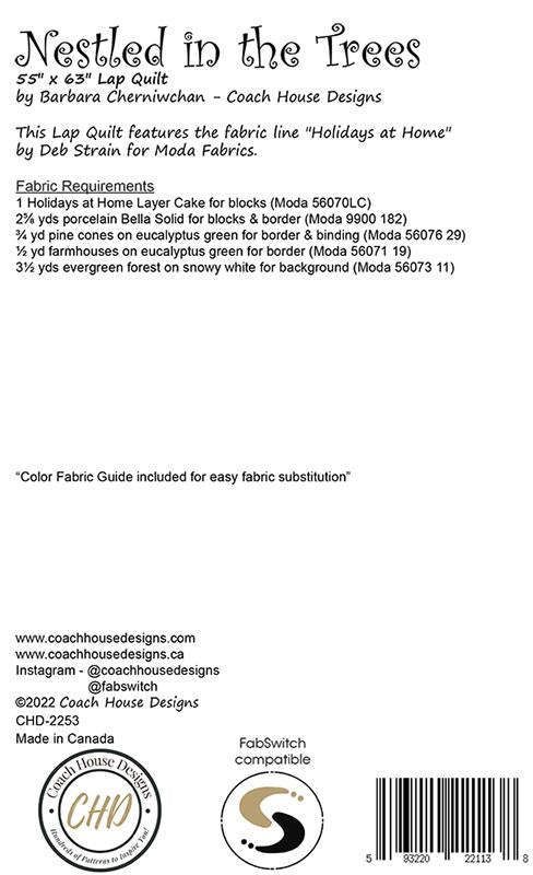 Nestled In The Trees Quilt Pattern