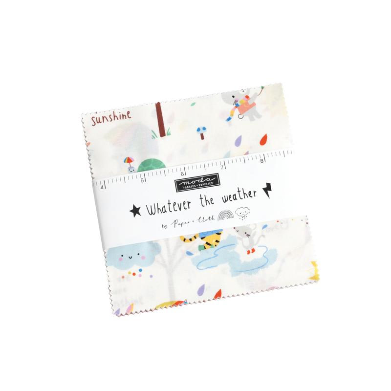 Whatever the Weather - Paper and Cloth - 5" Charm Pack
