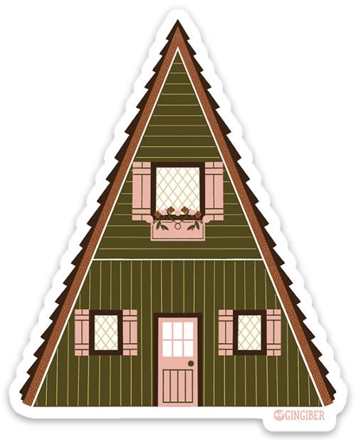 A-Frame Sticker Gingiber