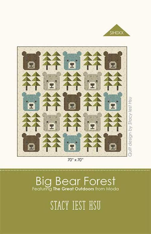 Big Bear Forest Quilt Pattern