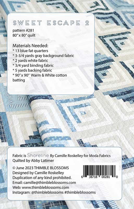 Sweet Escape 2 Quilt Pattern