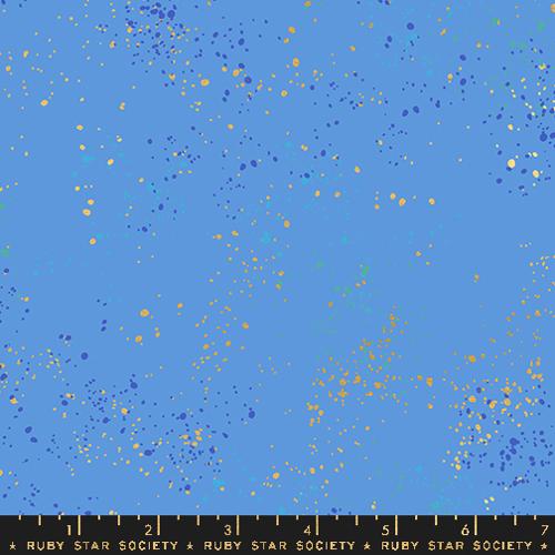 Speckled -  Ruby Star Society - Metallic Lindley Blue - RS5027 127M