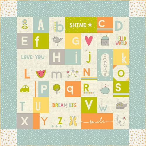 Alphabet Soup Quilt Pattern