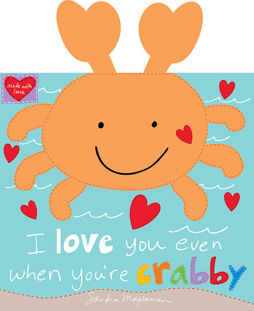 Huggable and Lovable Book Panel - Crabby Book Panel-6805P-01