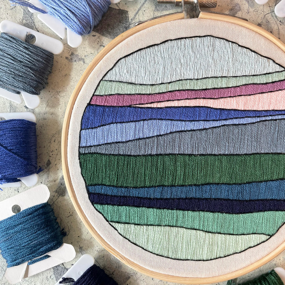 Kate Wyatt Embroidery Kit - Landscape No. 3
