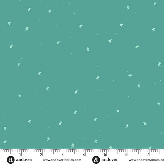Celestial Garden - Starlit Sky - Twilight Teal - A-10030-T