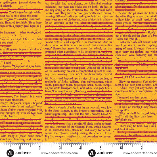 Scrawl | Redacted Redux | Mango | A-1213-O