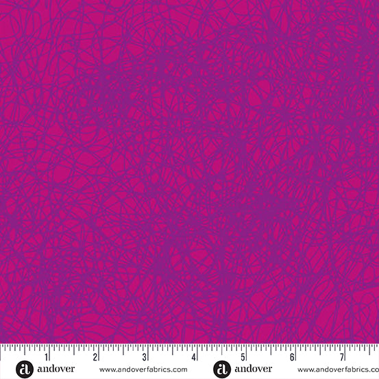Sun Print Textures - Entropy - Magenta - 1282-P