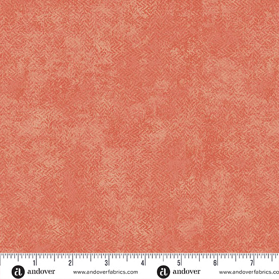 Tea Dye - Laundry Basket Quilts - Coral - A-1285-O