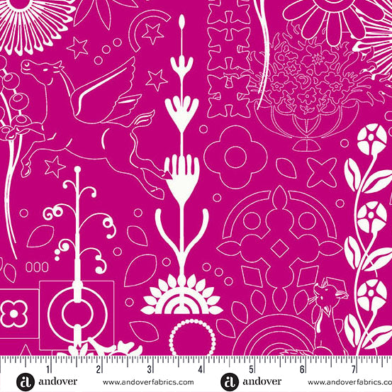 Sun Print 2025 - Cameo - Pomegranate - A-1319-E