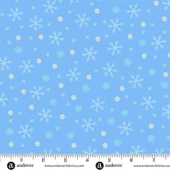 Snowflake - Sky - A-1462-LB