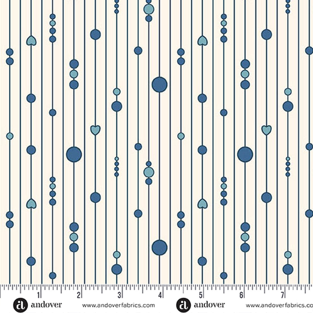 A Song To Sing - Fairy Curtains - Ecru Oxford - A-1706-LB