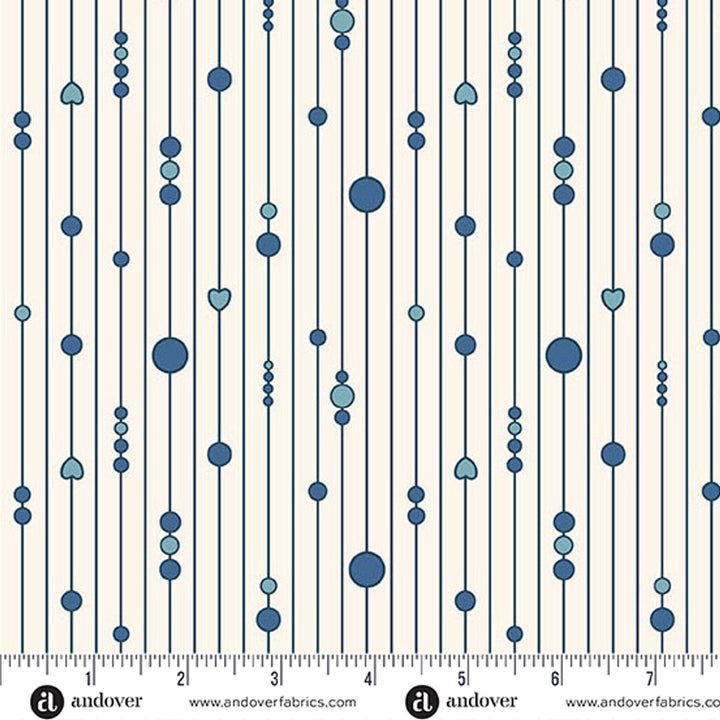 A Song To Sing - Fairy Curtains - Ecru Oxford - A-1706-LB