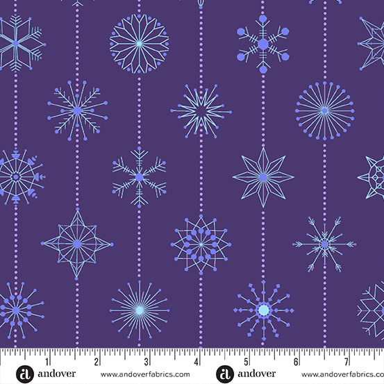 Deco Frost | Giucy Giuce | Snow Flakes | Winter Plum | CS-1114-P