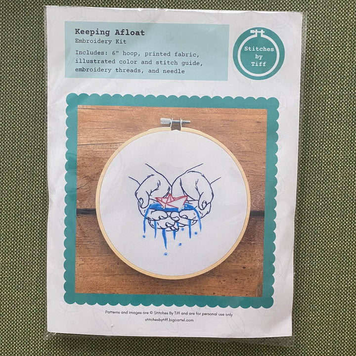 Keeping Afloat Craft DIY Embroidery Kit