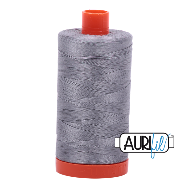 Aurifil Mako Cotton Thread 50WT - 2605 Grey