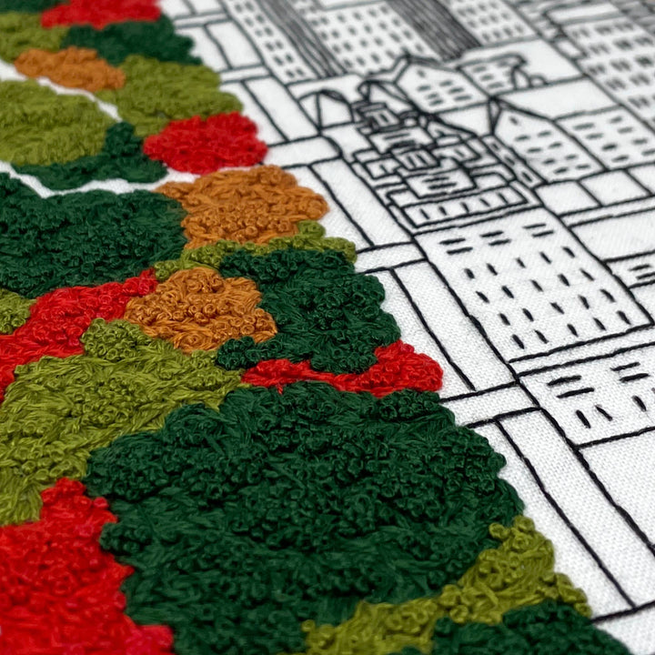 NEW! Autumn in New York - embroidery kit