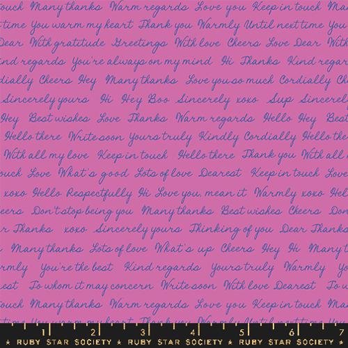 Salutations - RSS - Hello Goodbye - Heliotrope - RS1096 15