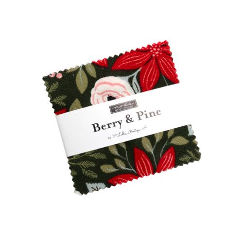 Berry and Pine - 42 pc 2.5" Mini Charm Pack - Lella Boutique