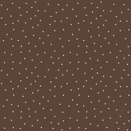 Kimberbell - Basics - Brown/White Tiny Dots  - 8210M-A