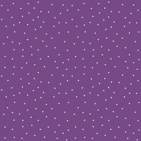 Kimberbell - Basics - Purple/White Tiny Dots  - 8210M-V2