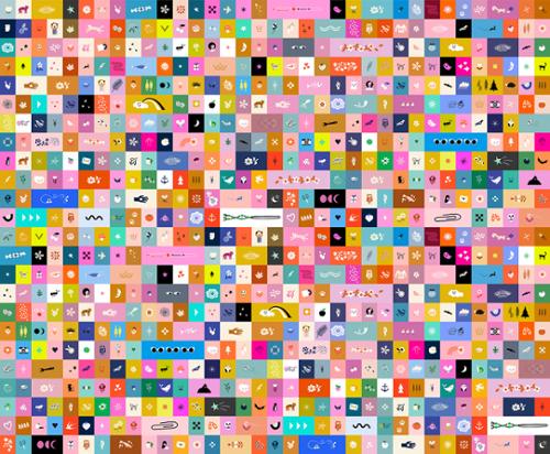 Selvedge Magic - Multi - Icons Novelty - RS5181 11