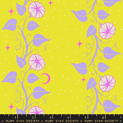 Glow Garden - Moon Vines Florals - Citron - RS2114 14