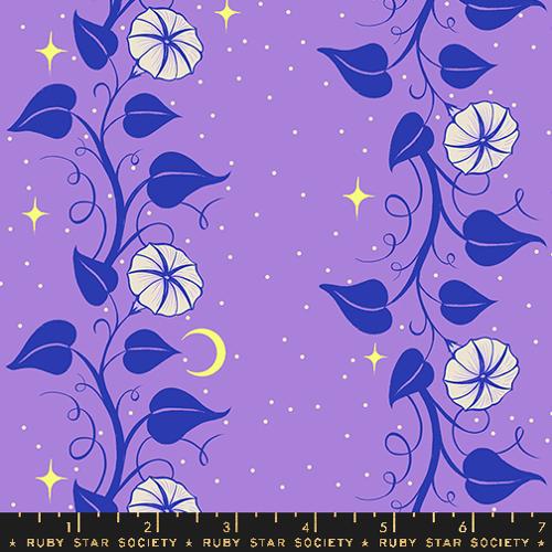 Glow Garden - Moon Vines Florals - Amethyst - RS2114 15