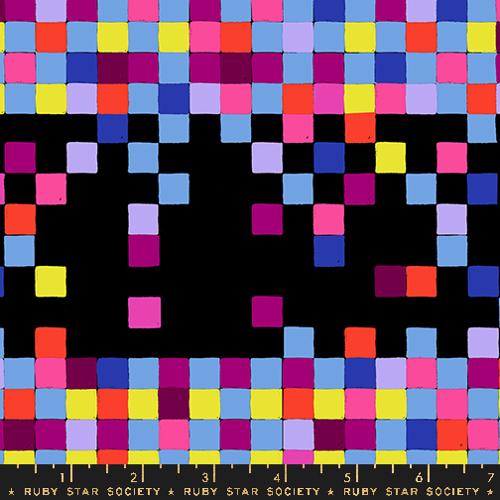 Glow Garden - Pixel Geometrics - Black - RS2117 19