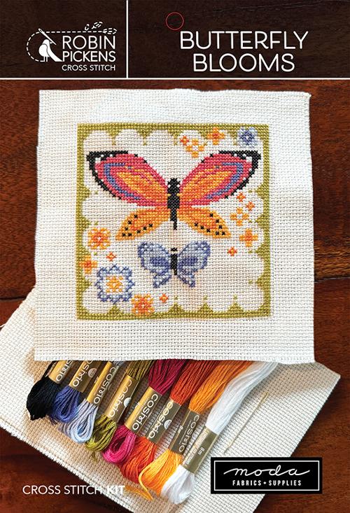 Butterfly Blooms Cross Stitch Kit