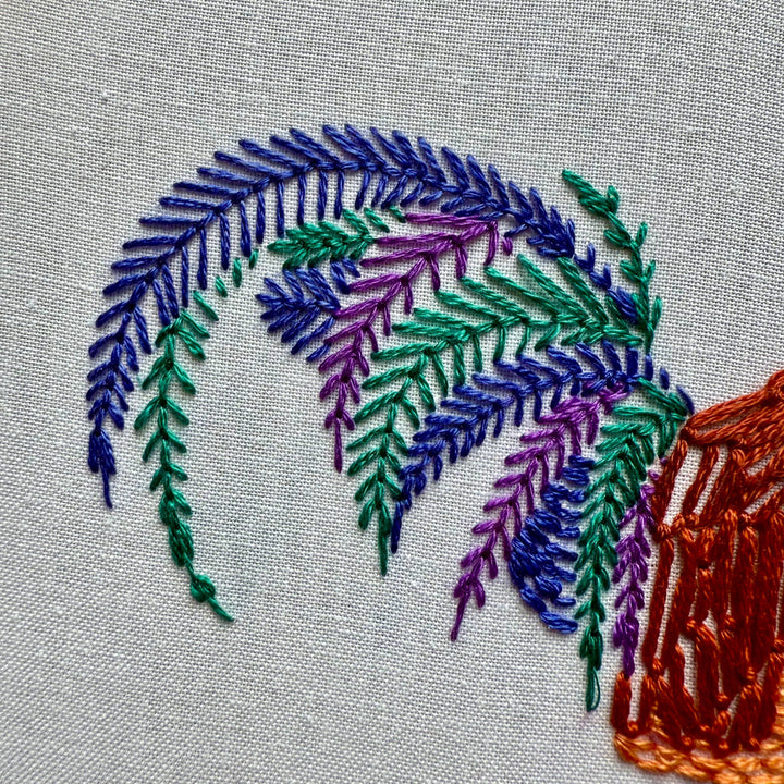 Rustic Rooster Craft DIY Embroidery Kit