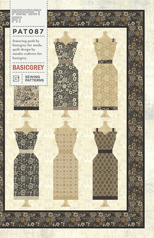 Perfect Fit Quilt Pattern - Basic Grey