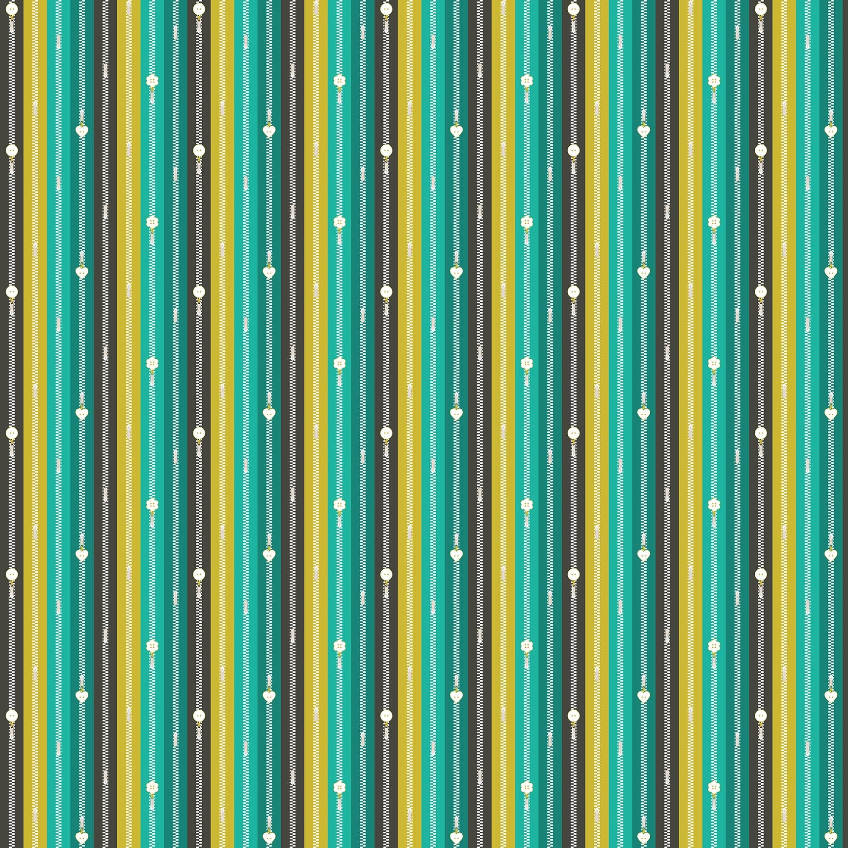 Bits and Bobs - Zippers - Teal - 91267-64