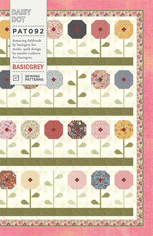 Daisy Dot Quilt Pattern - Basic Grey