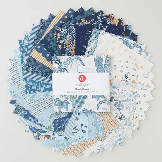 Beach House - Edyta Sitar - 5" Charm Pack