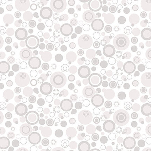 Bubble Dot Basics - White - 9612-01W