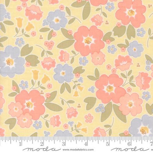Handmade Sweetness - Vintage Blooms Floral - Butter - 31790 12
