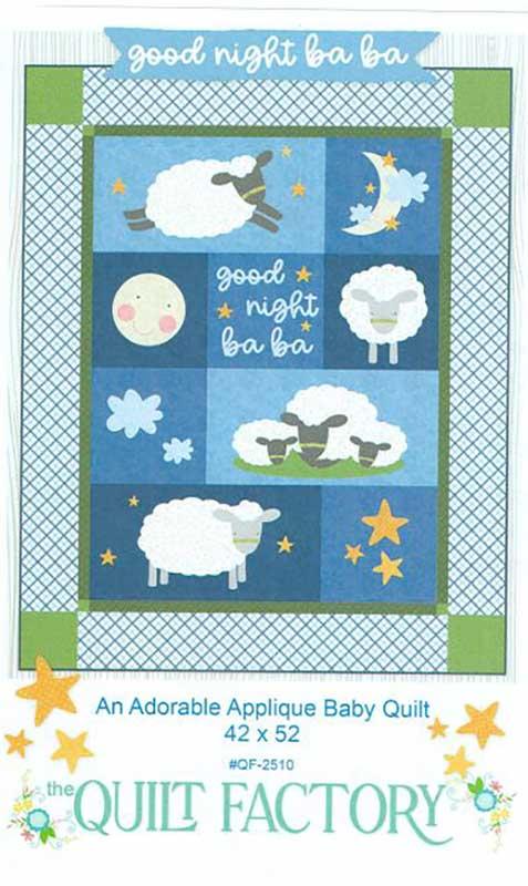 Good Night Ba Ba Quilt Pattern - The Quilt Factory