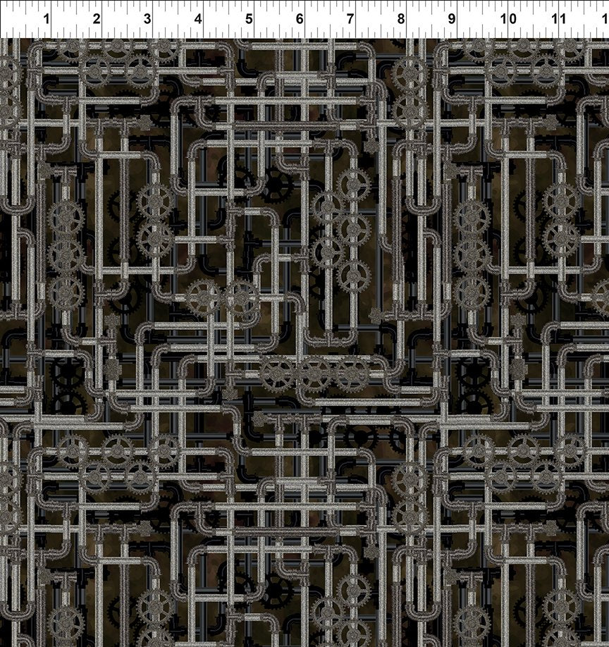 Steampunk Menagerie - Gray Pipes - 9ST-2