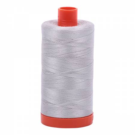 Aurifil Mako Cotton Thread 50WT - 2615 Aluminum