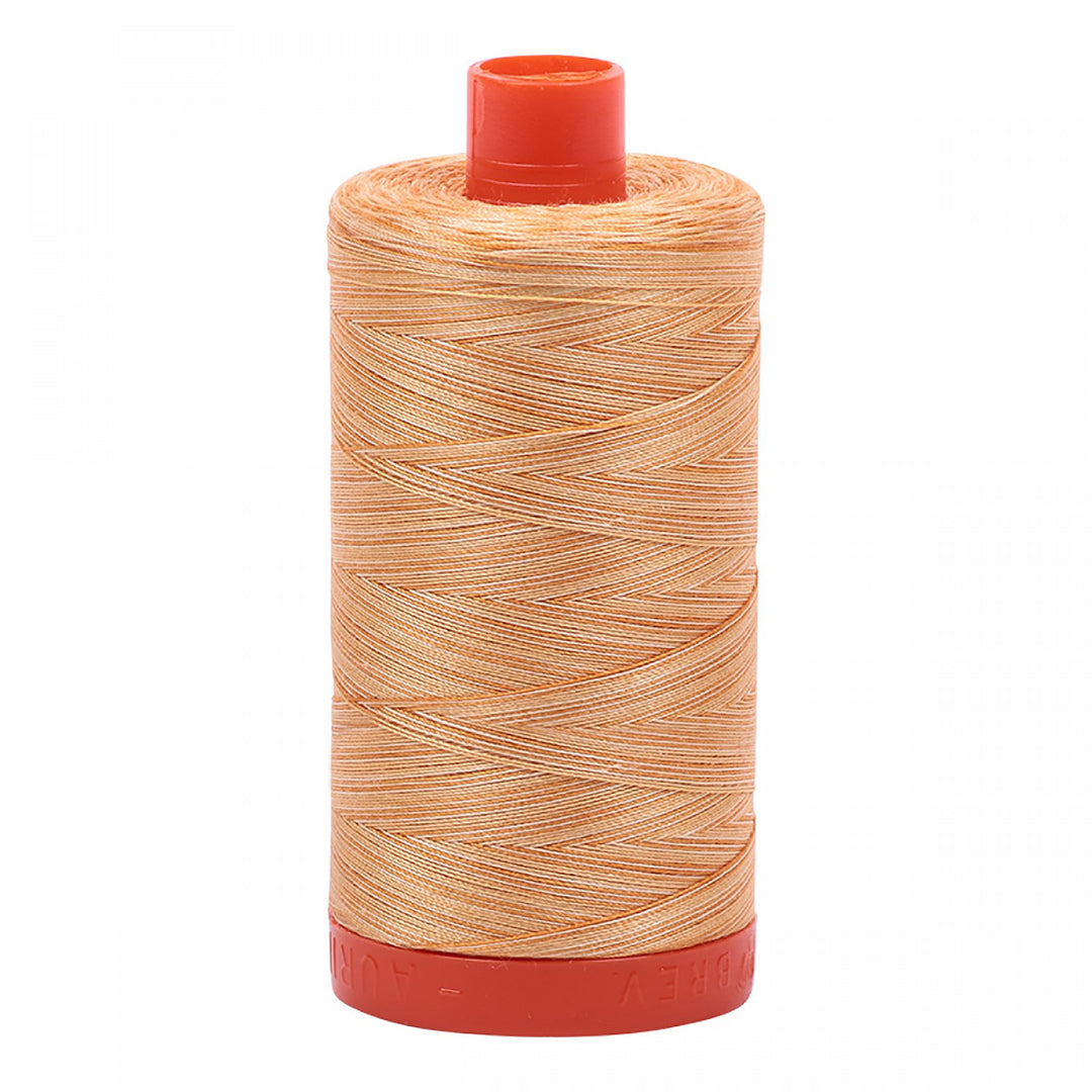 Aurifil Mako Cotton Thread 50WT - 4150 - Variegated Creme Brule