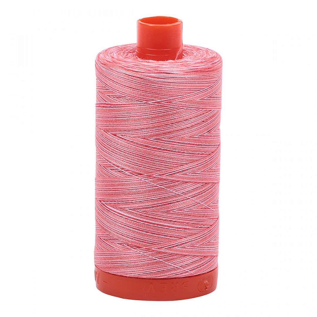 Aurifil Mako Cotton Thread 50WT - 4250 - Variegated Pink