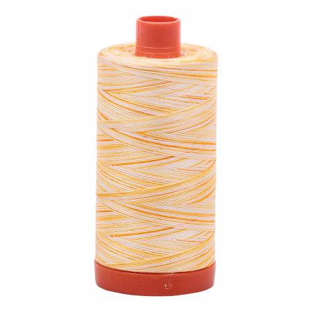Aurifil Mako Cotton Thread 50WT - 4658 Variegated Limoni di Monterossi