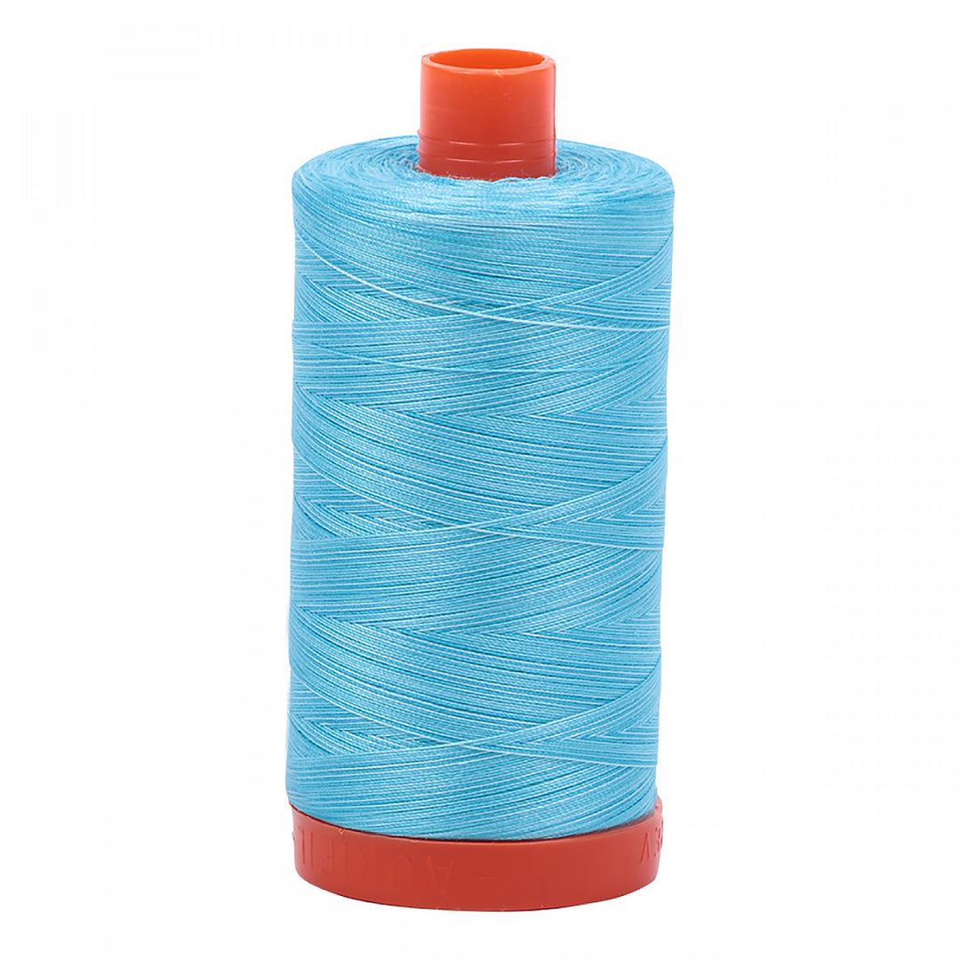 Aurifil Mako Cotton Thread 50WT - 4663 Variegated Blue