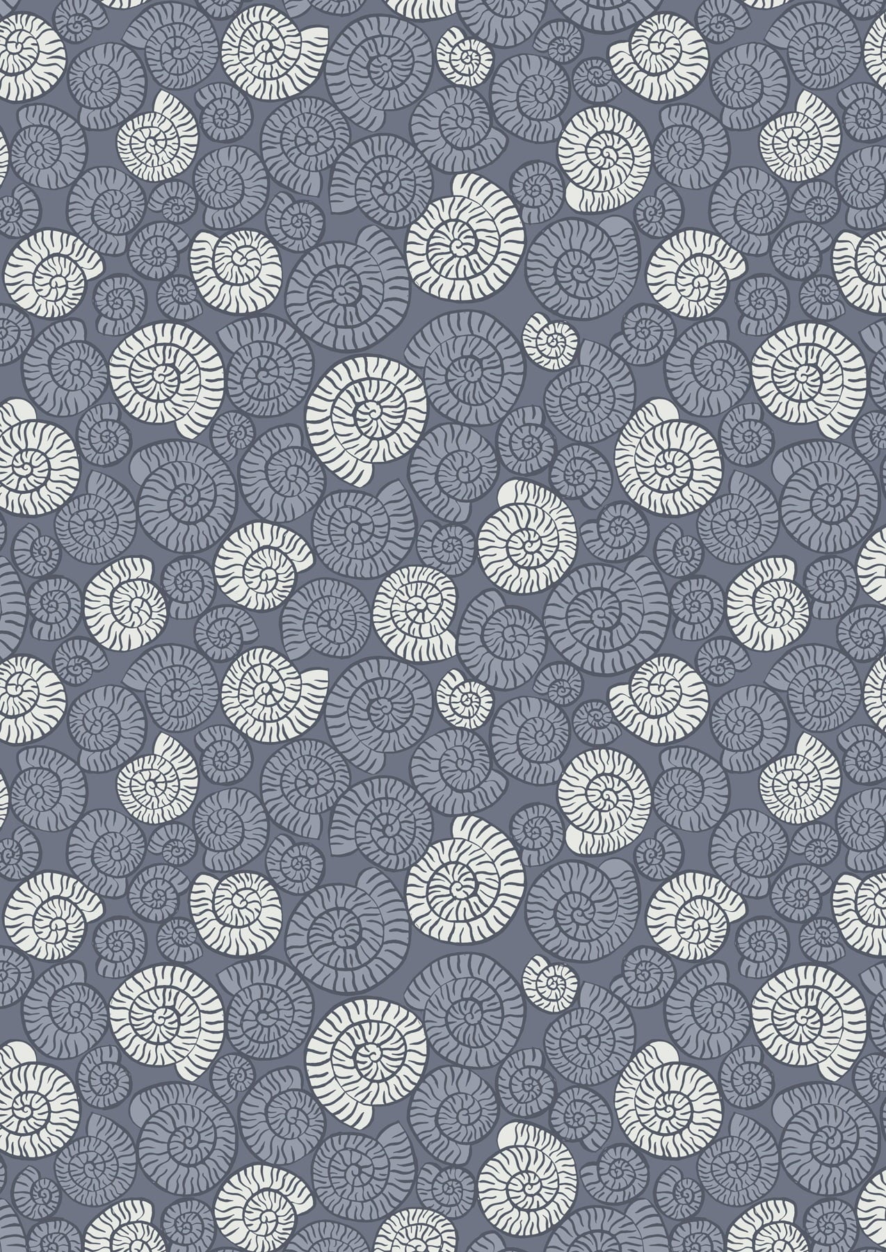 Dino Glow - Ammonites - Dark Grey (Glow in the Dark) - A673.3